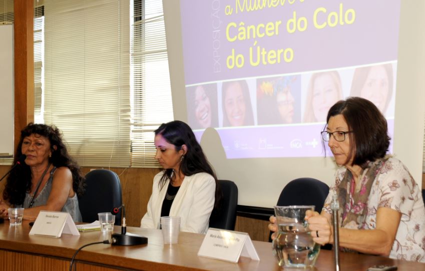 Maria do Espírito Santo Tavares (Santinha), Renata Barros e Maria Assunción Solé Pla fizeram apresentações durante o evento