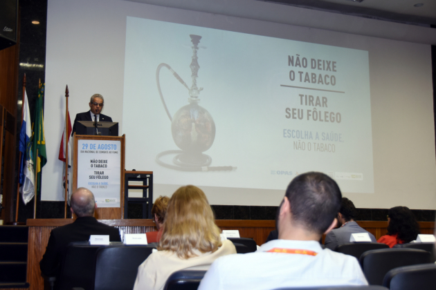 Coordenador de Prevenção e Vigilância do INCA, Eduardo Franco falou sobre o tema deste ano do Dia Nacional de Combate ao Fumo: o uso do narguilé