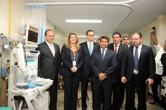 Direção-geral do INCA e ministro da Saúde inauguram o Centro de Diagnóstico do Câncer de Próstata, no HC II