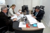 INCA e MPT firmam parceria em projetos de controle do câncer Diretora-geral do INCA, Ana Cristina Pinho, Procurador-Chefe da Procuradoria Regional do Trabalho da 1ª Região , Fabio Goulart Villela, Procuradora do Trabalho, Daniela da Silva Elbert, representante legal da Fundação do Câncer, Luiz Augusto Maltoni Júnior, assinando o termo de compromisso entre o INCA e o Ministério Público do Trabalho